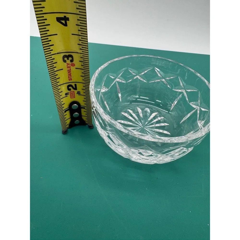 Signed Vintage Waterford Crystal Cut Bowl 4.75